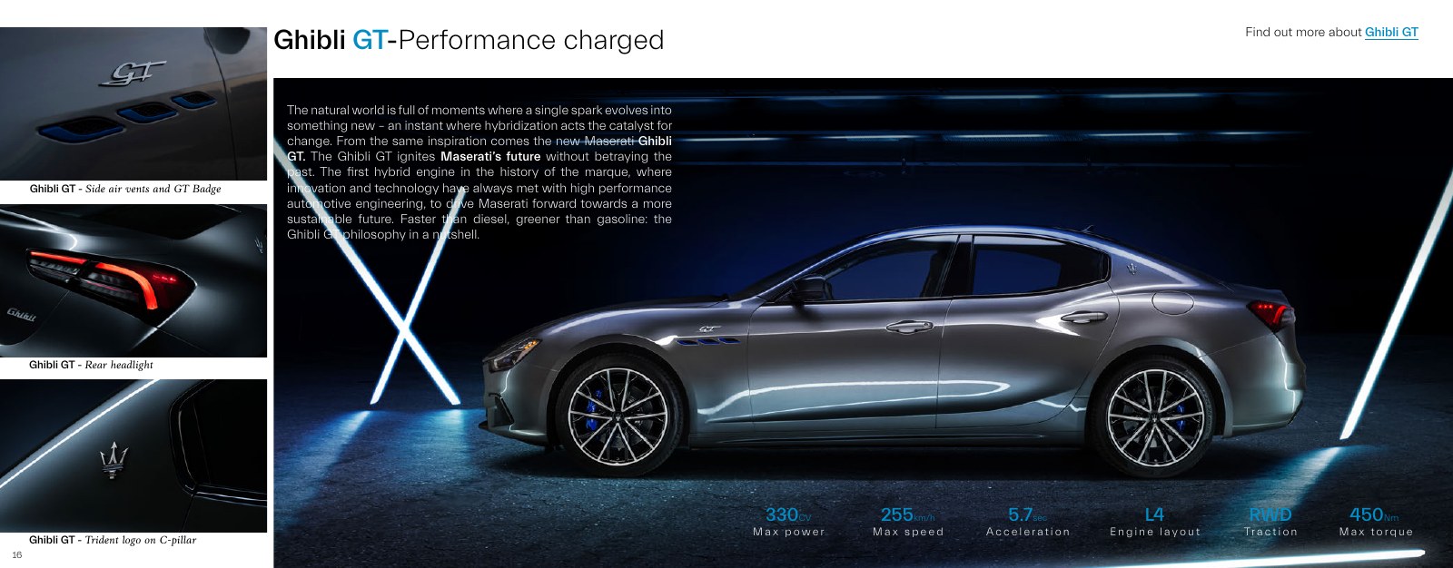 Khoang lái Maserati Ghibli