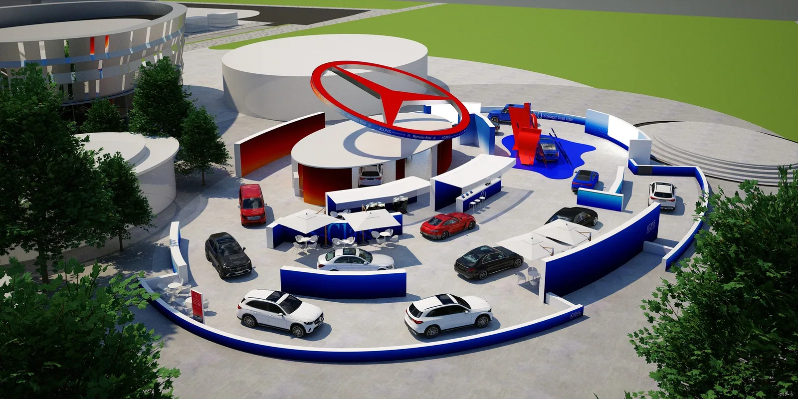 Mercedes-Benz tổ chức triển lãm điện hóa hơn 3.000 m² tại TP.HCM — Không gian trưng bày và lái thử